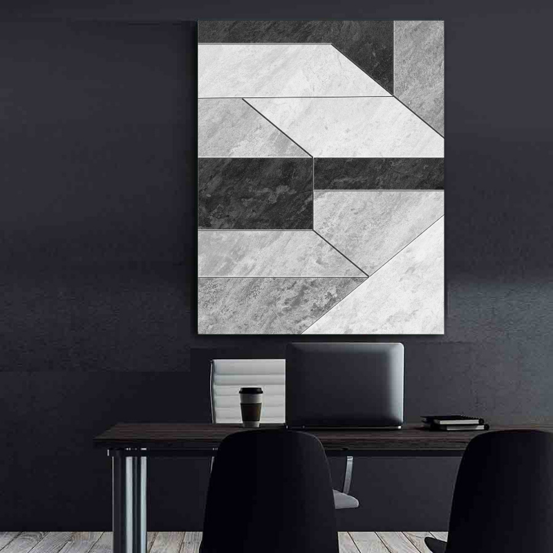 Leinwandgemälde - Moderne abstrakte Geometrie