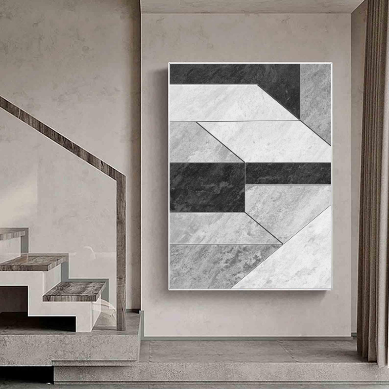 Leinwandgemälde - Moderne abstrakte Geometrie
