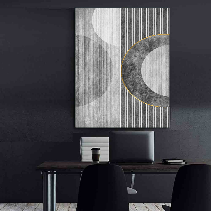 Leinwandgemälde - Moderne abstrakte Geometrie