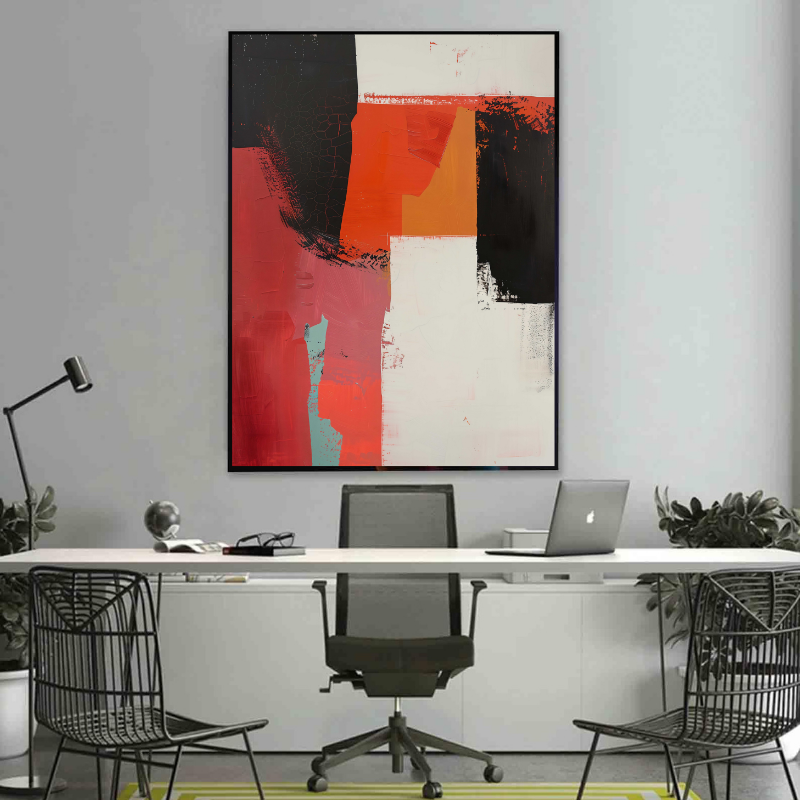 Peinture sur toile – Art abstrait moderne