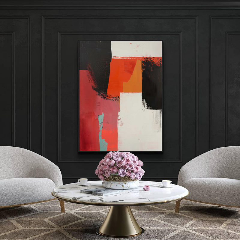 Peinture sur toile – Art abstrait moderne