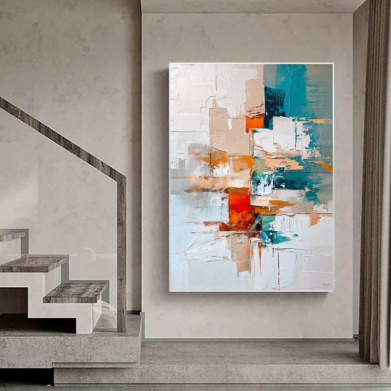 Peinture sur toile – Art abstrait moderne
