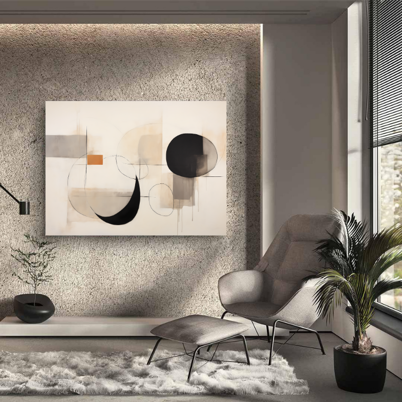 Leinwandgemälde - Moderne abstrakte Kunst