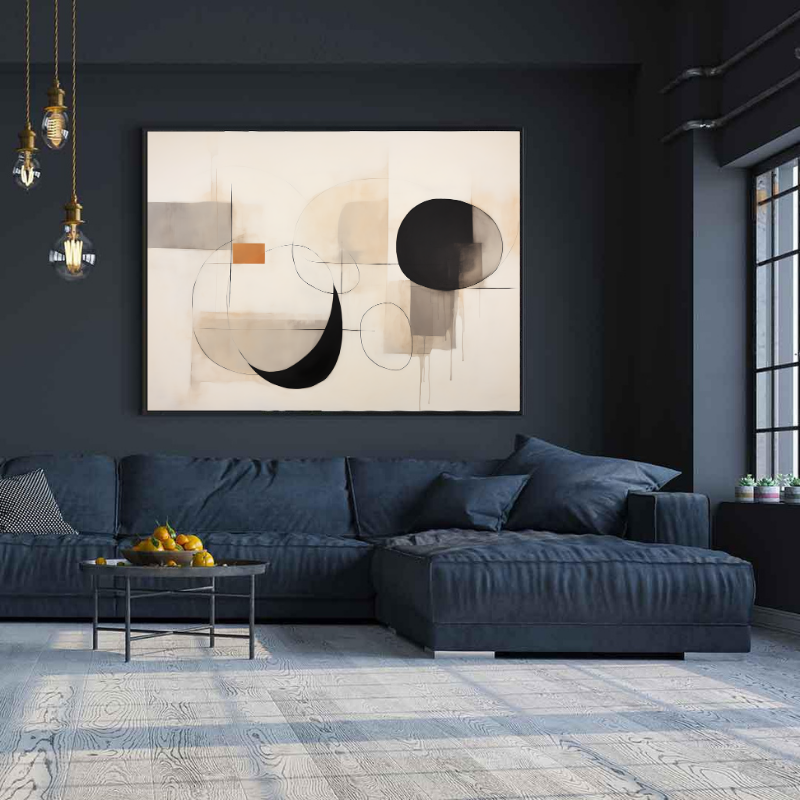 Leinwandgemälde - Moderne abstrakte Kunst