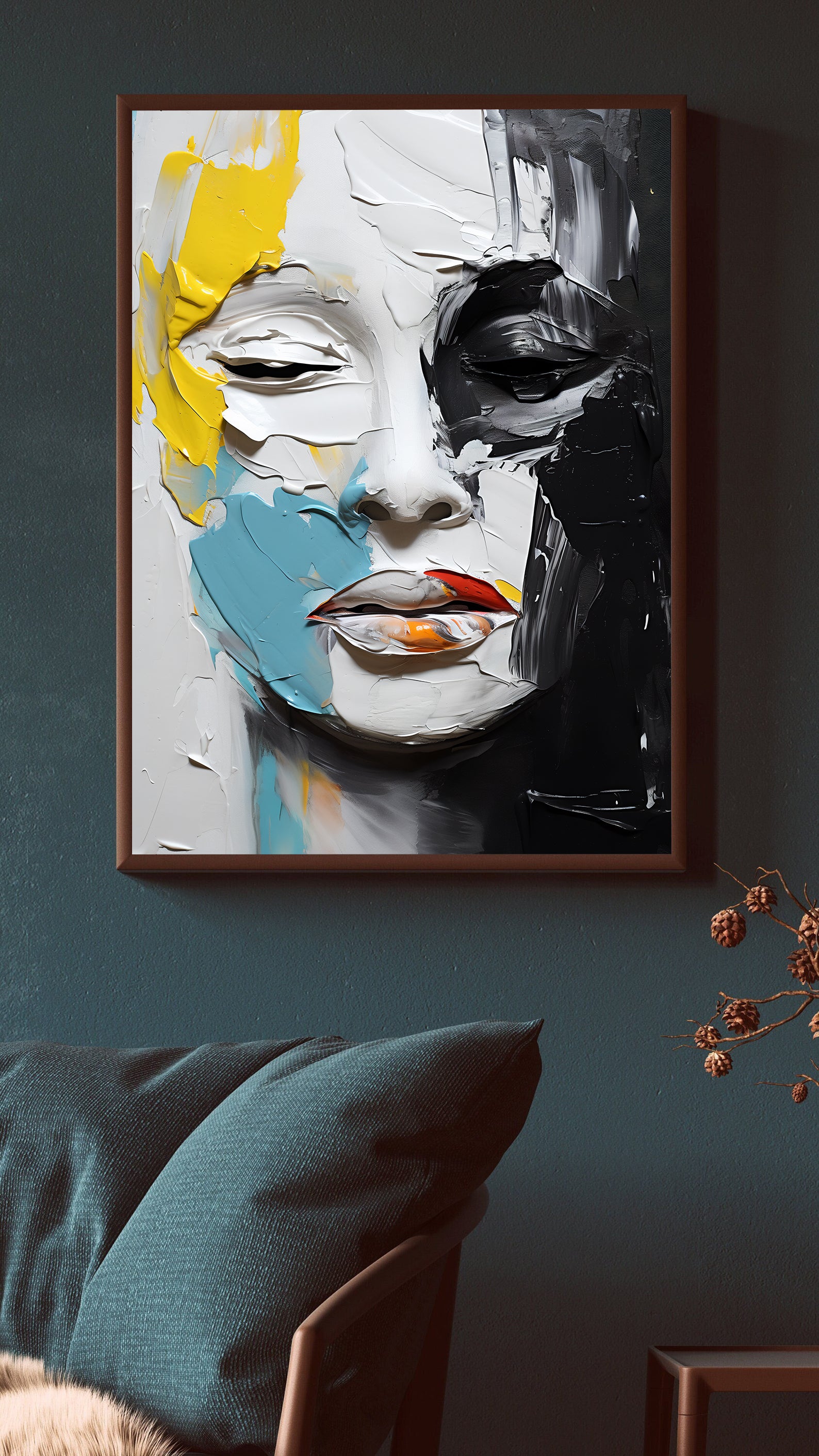 Tablou Canvas - Portret Abstract