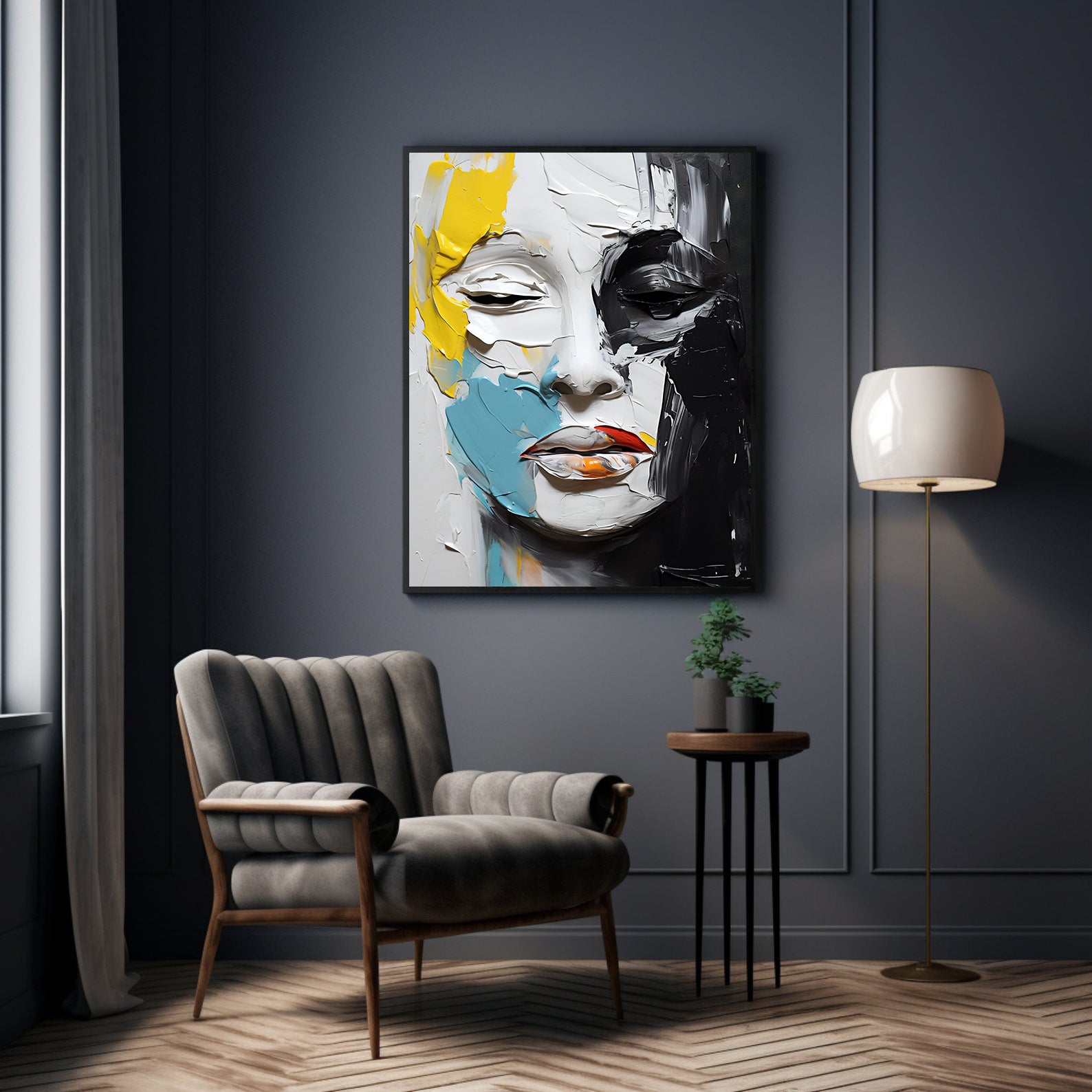 Tablou Canvas - Portret Abstract