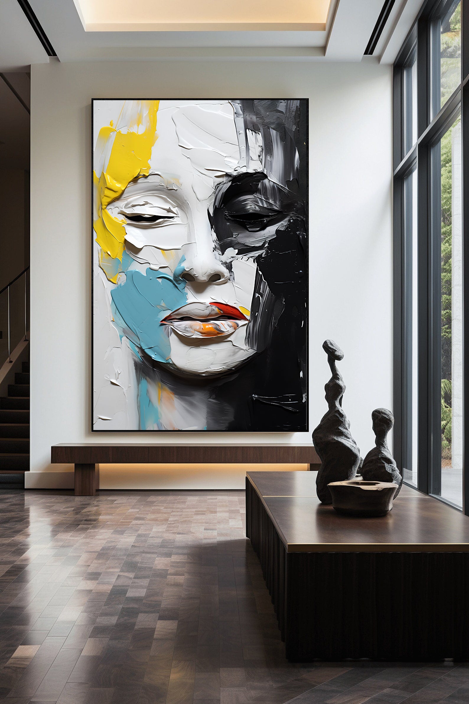 Tablou Canvas - Portret Abstract
