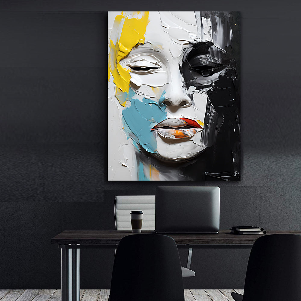 Tablou Canvas - Portret Abstract