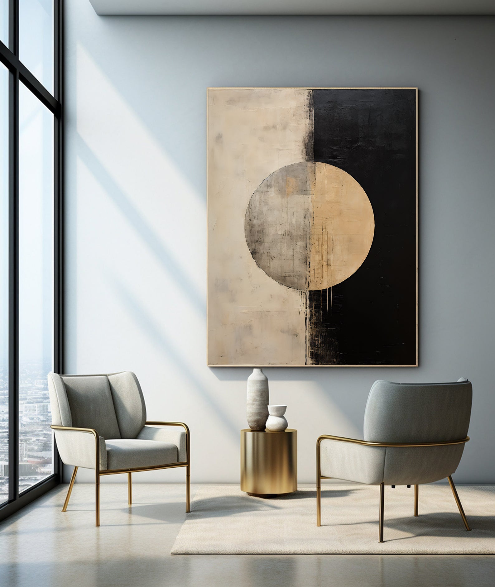 Leinwandgemälde - Feng Shui Kunst
