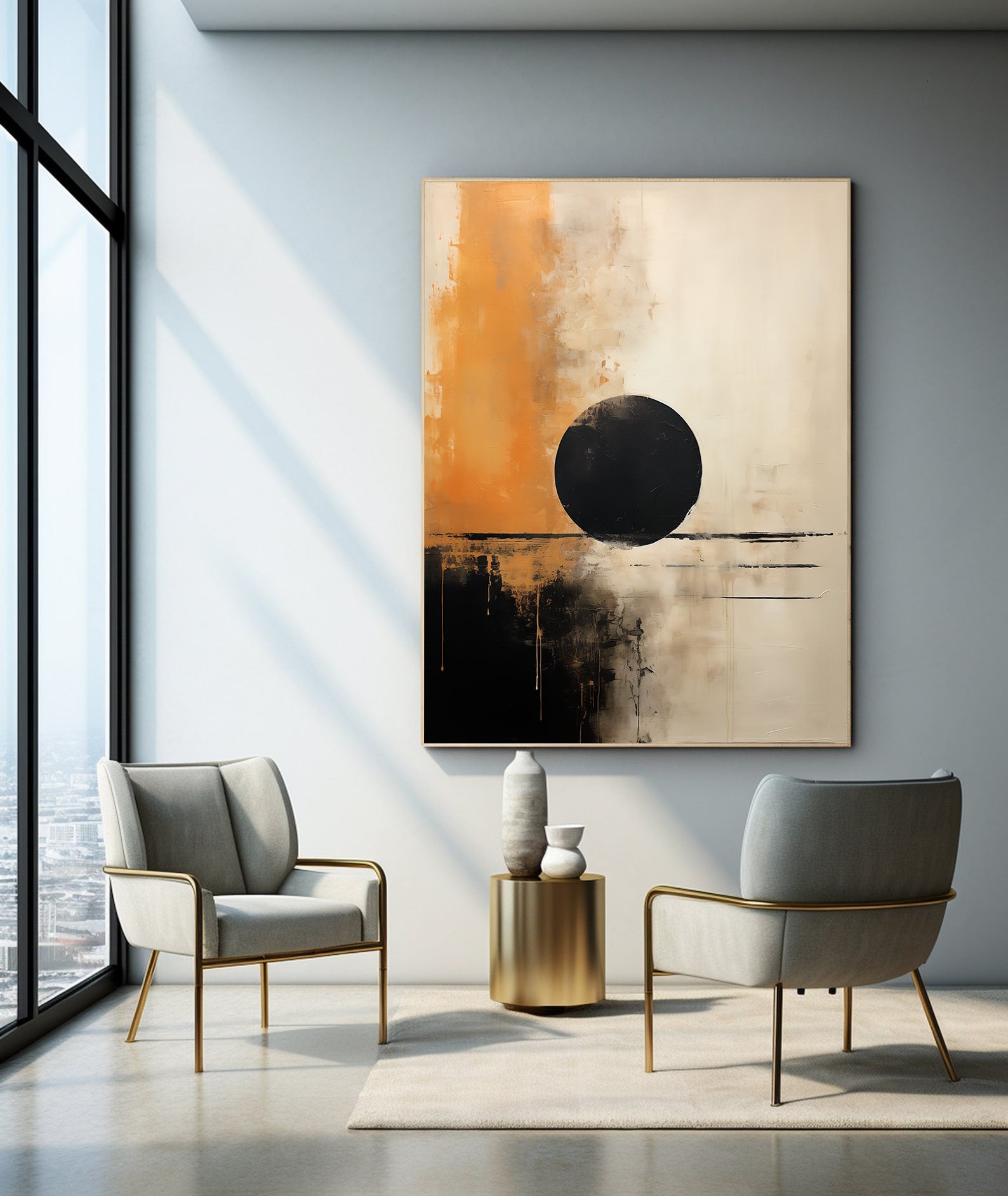 Leinwandgemälde - Feng Shui Kunst