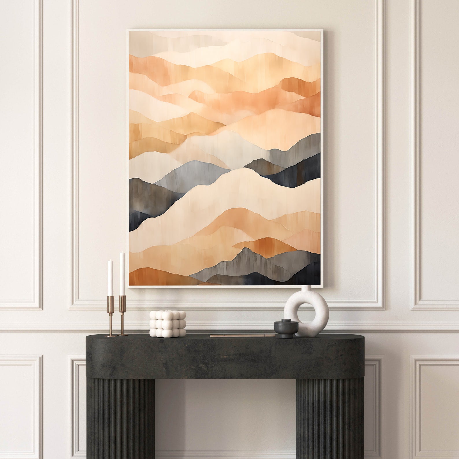 Tablou Canvas - Mountain Abstract Art