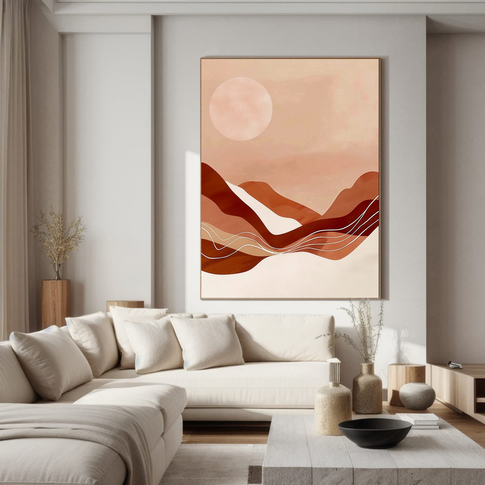 Tablou Canvas - Abstract Sunset