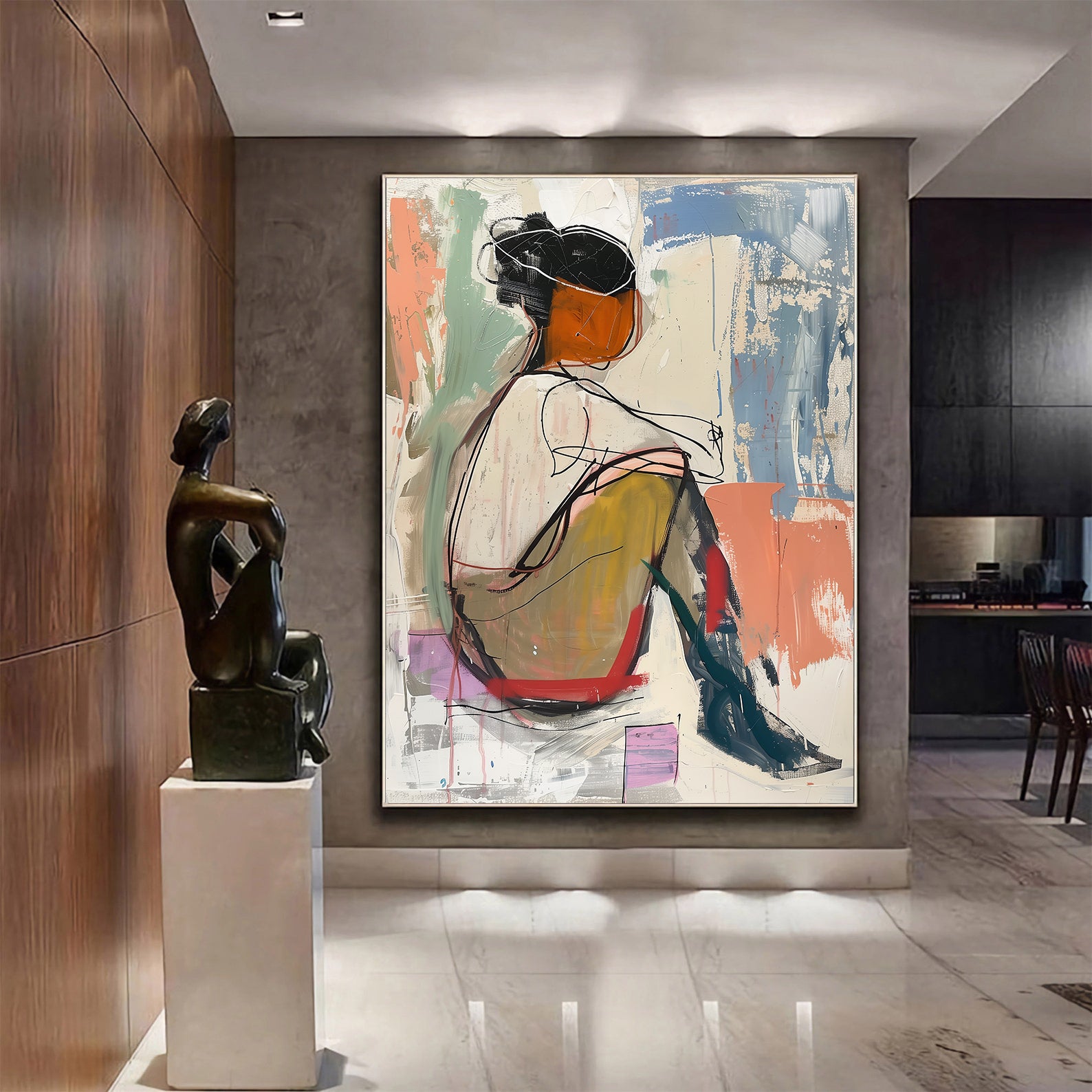 Tablou Canvas - Deep Contemplation