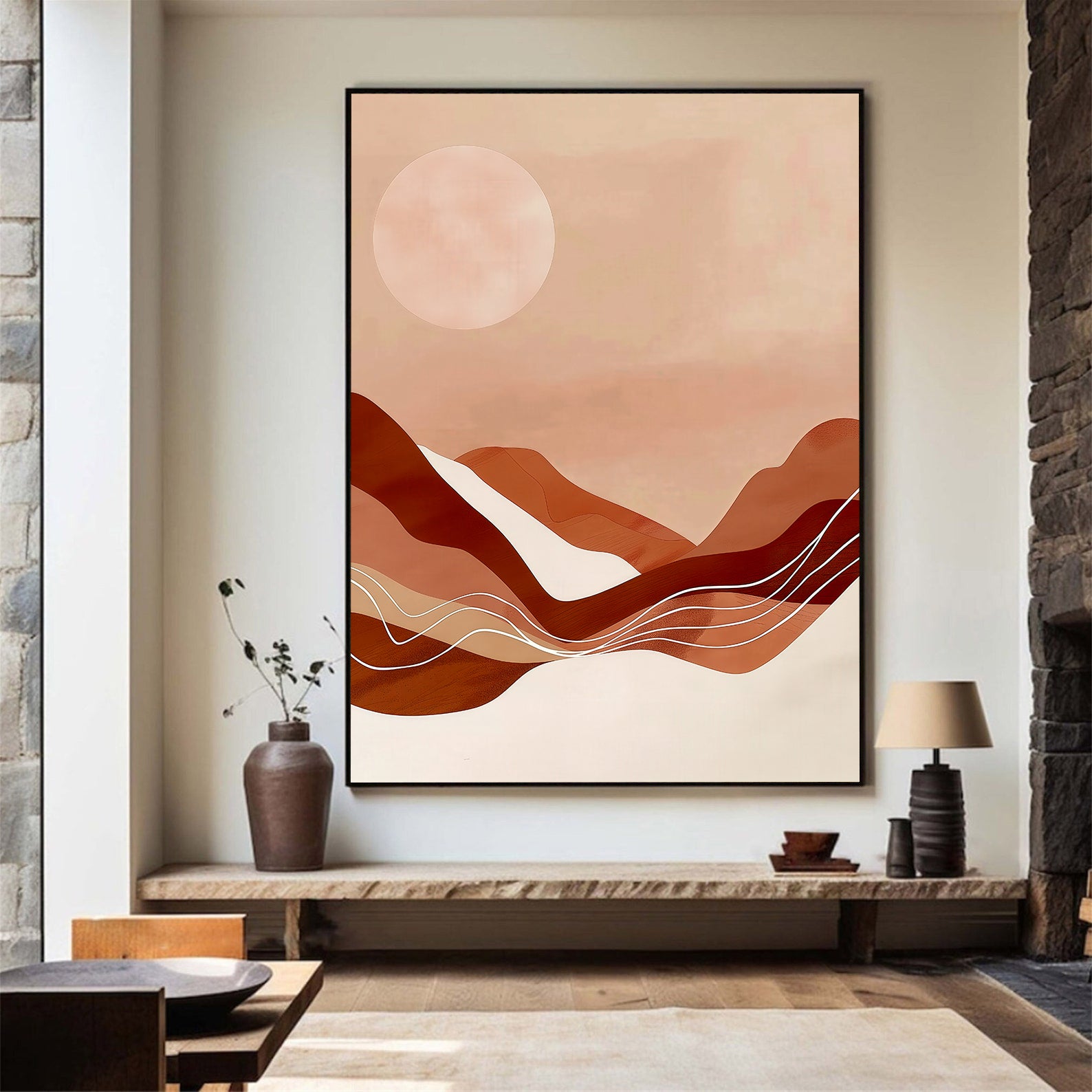 Tablou Canvas - Abstract Sunset