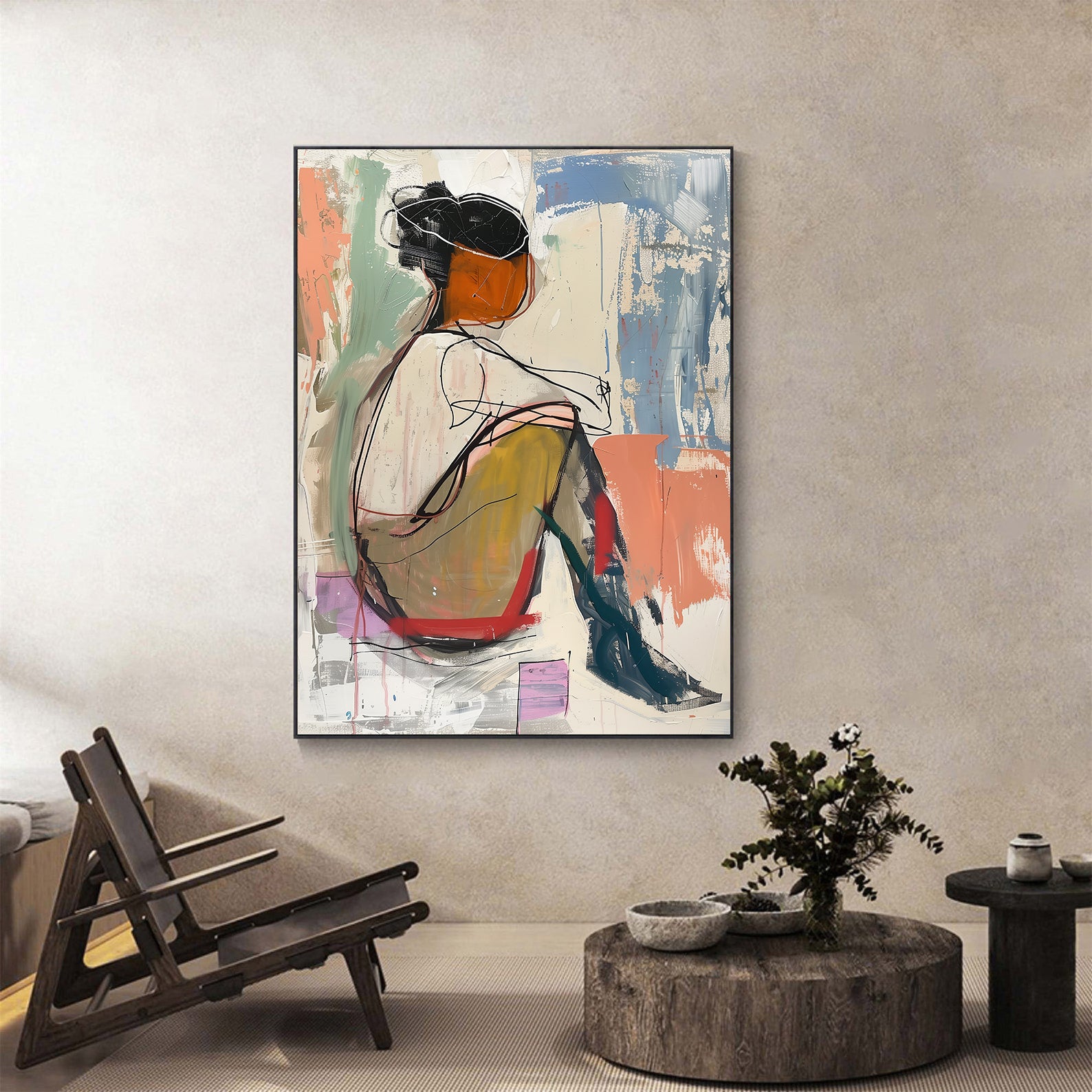 Tablou Canvas - Deep Contemplation