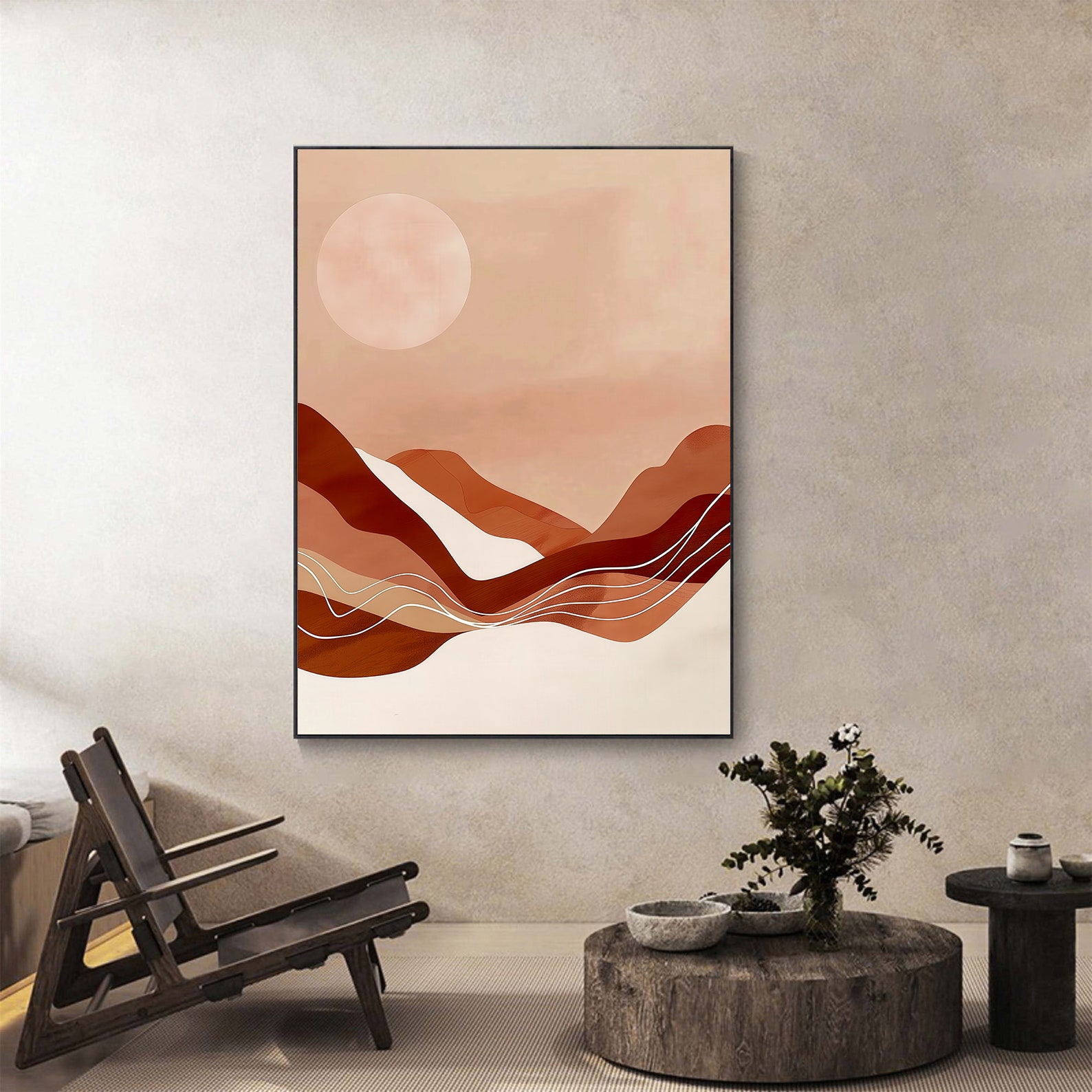 Tablou Canvas - Abstract Sunset