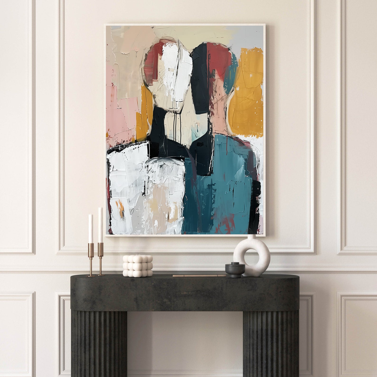 Leinwandbild - Abstrakte Liebe