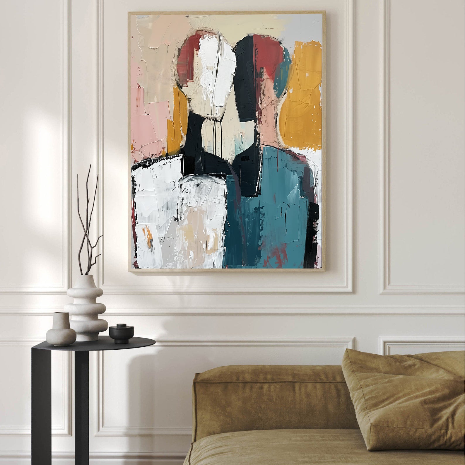 Leinwandbild - Abstrakte Liebe