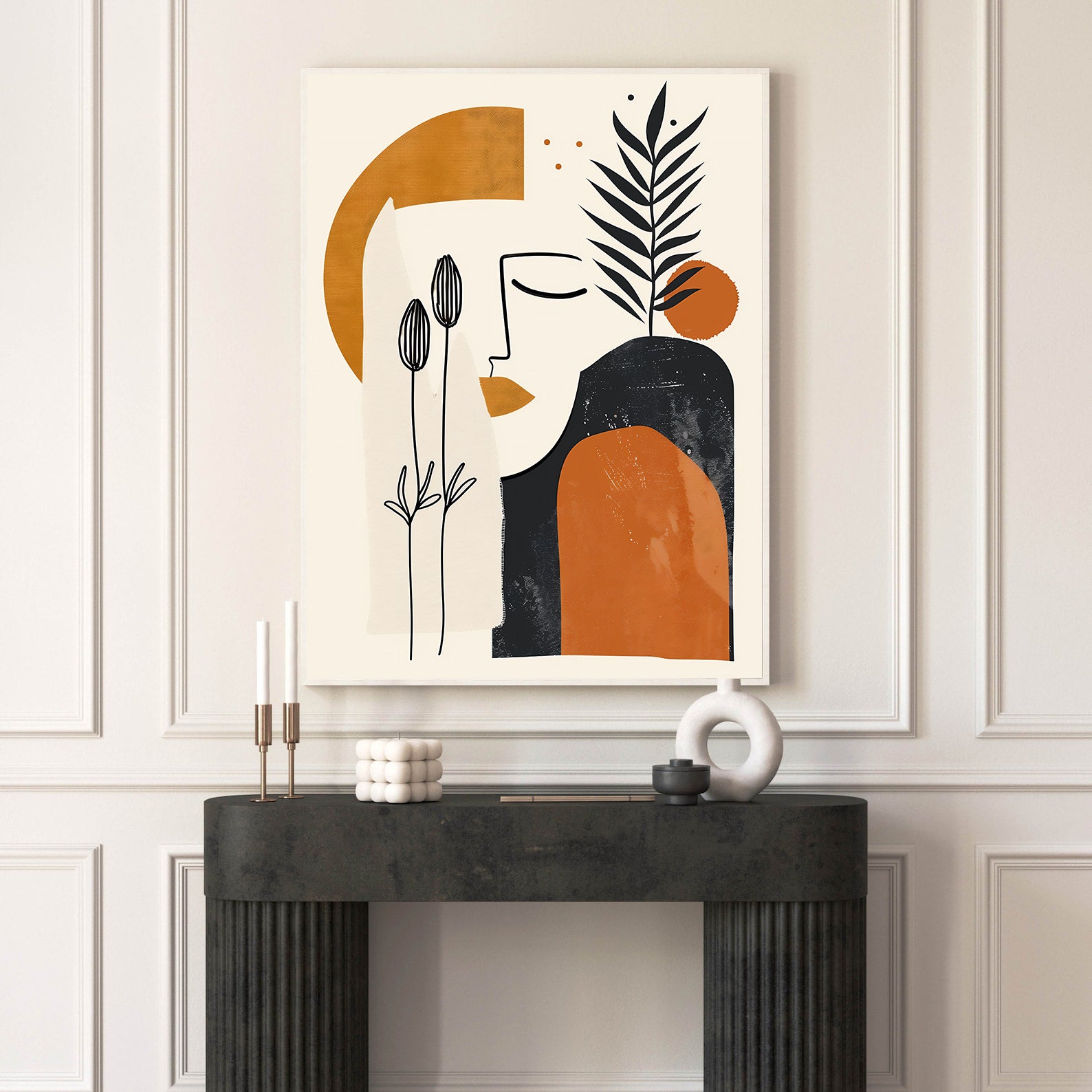 Tablou Canvas - Portret Abstract