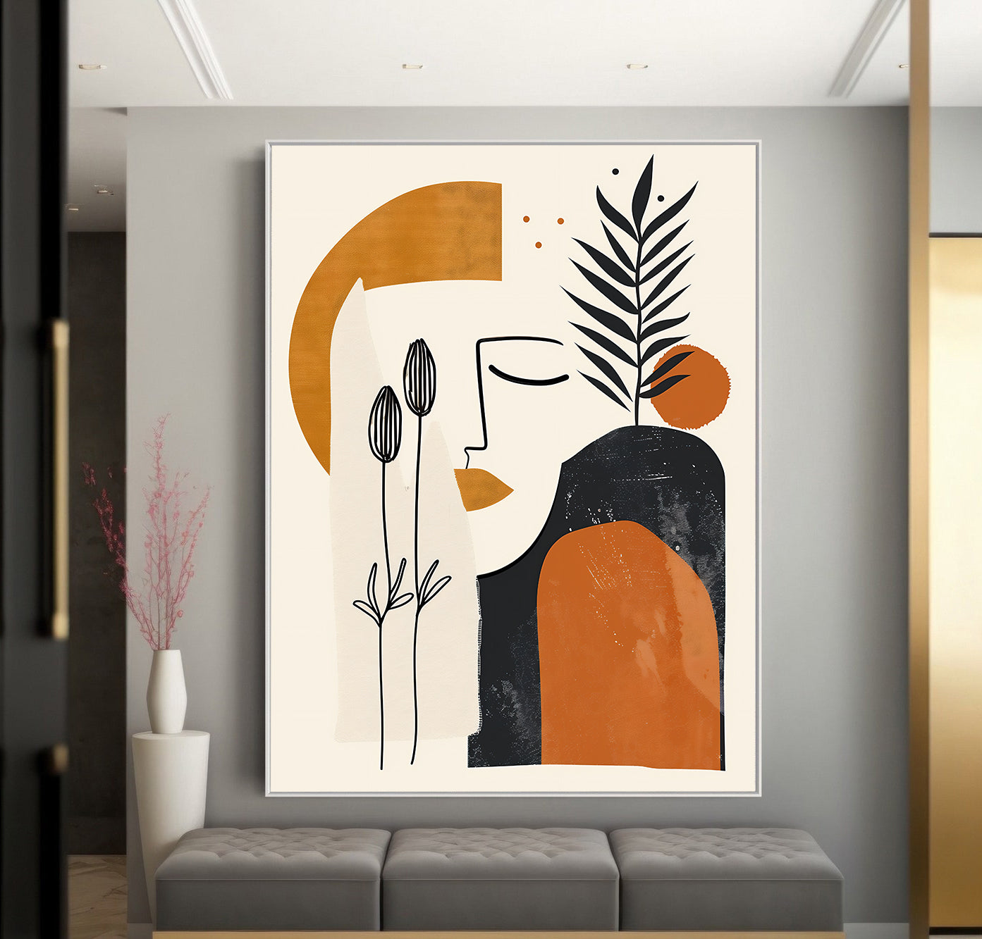 Tablou Canvas - Portret Abstract