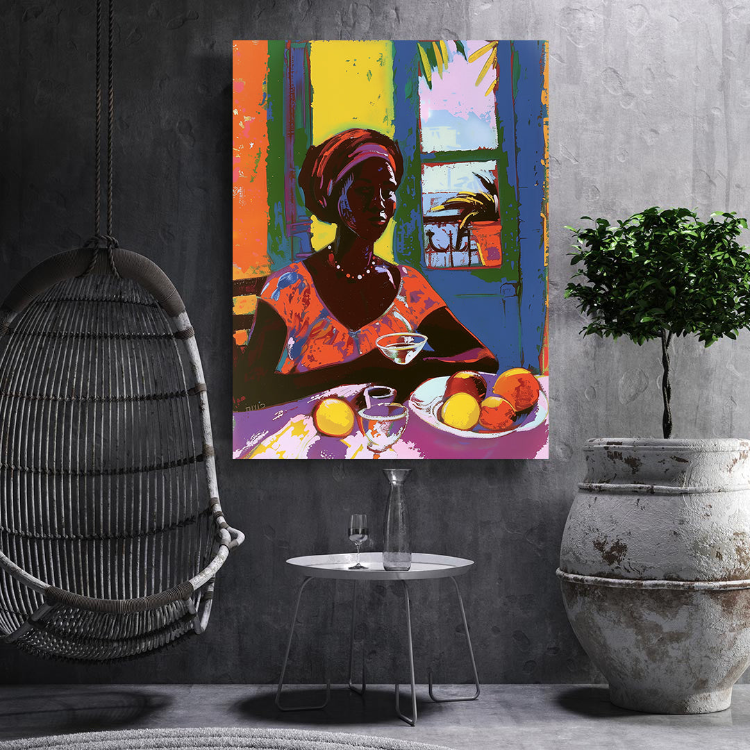 Tablou Canvas - African Woman