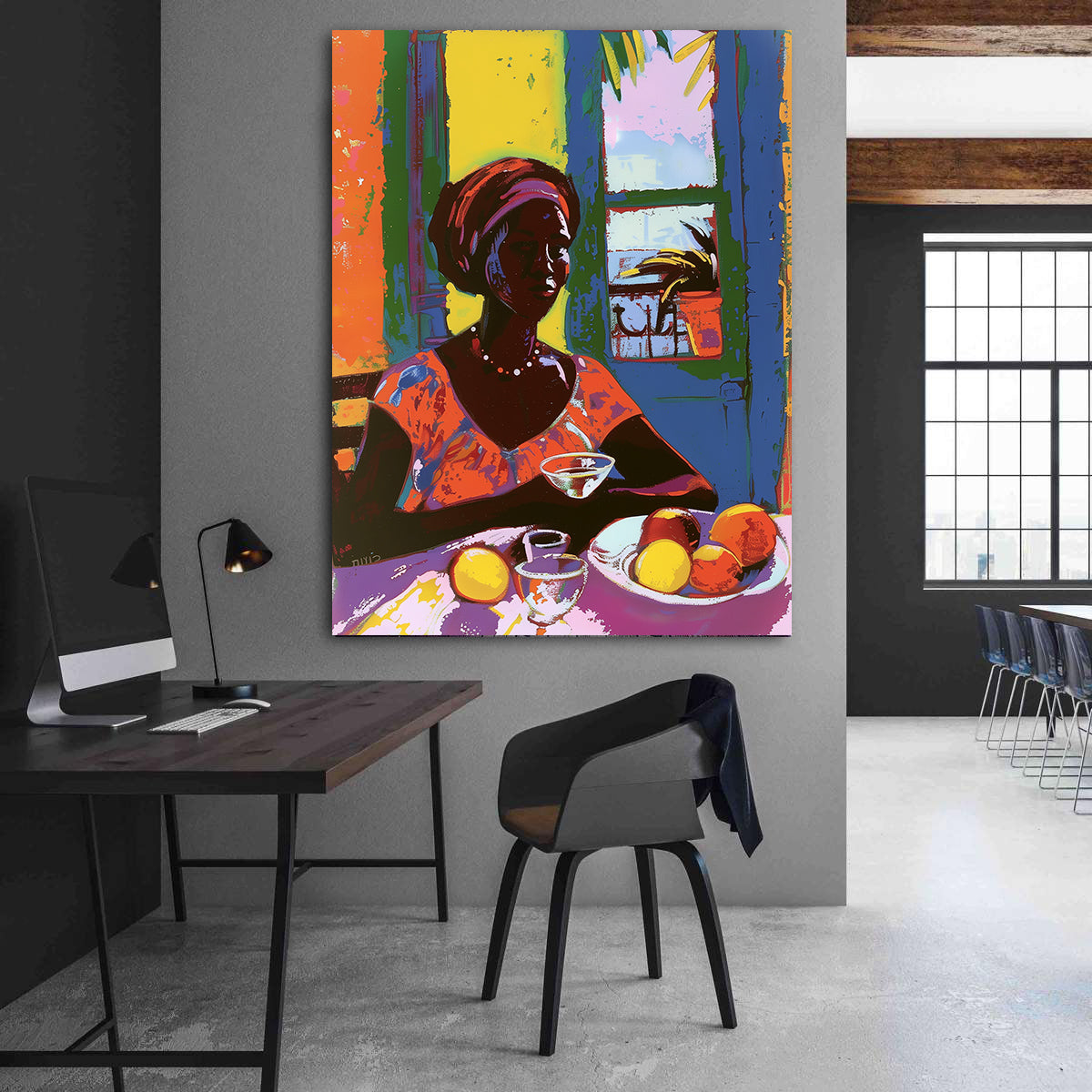 Tablou Canvas - African Woman