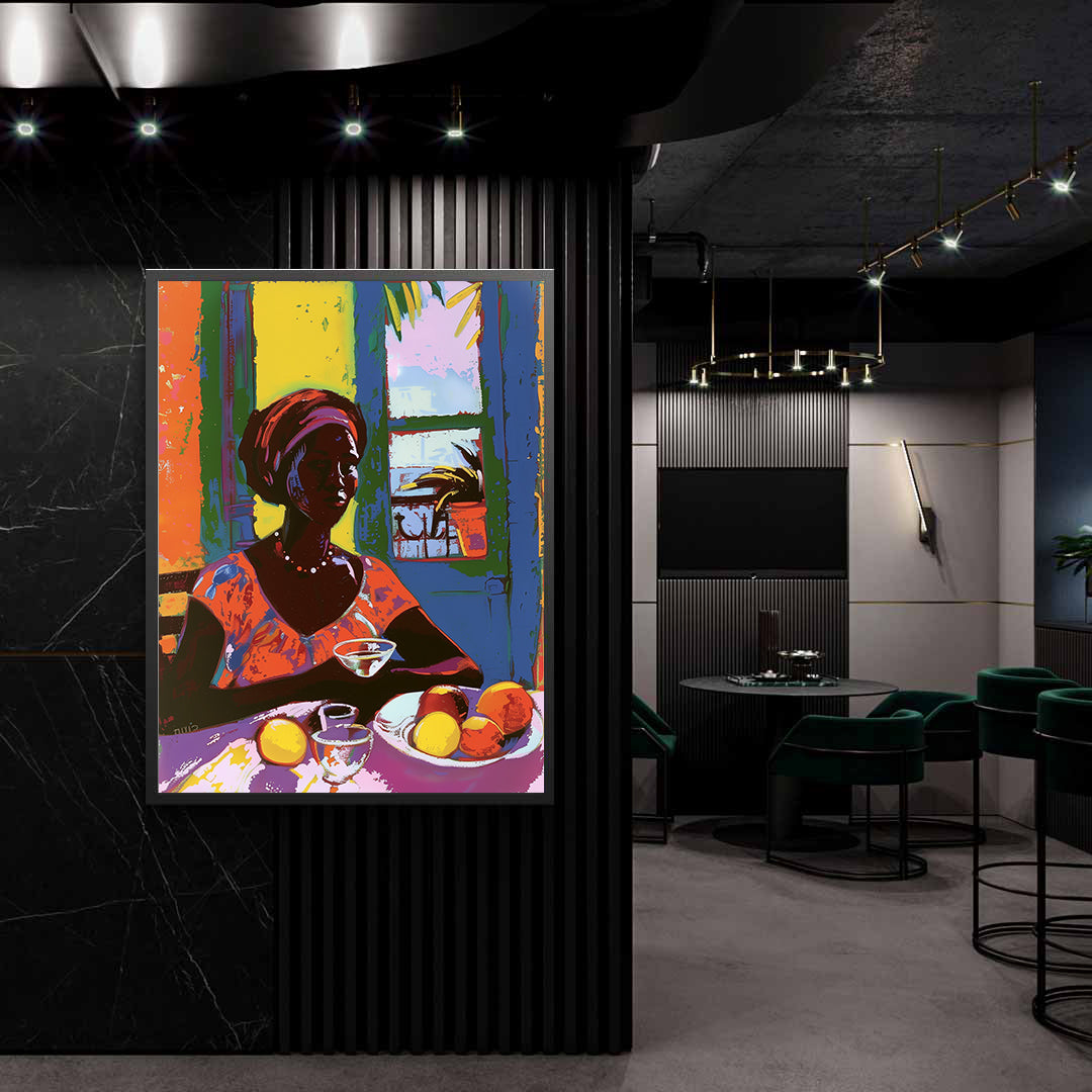 Tablou Canvas - African Woman