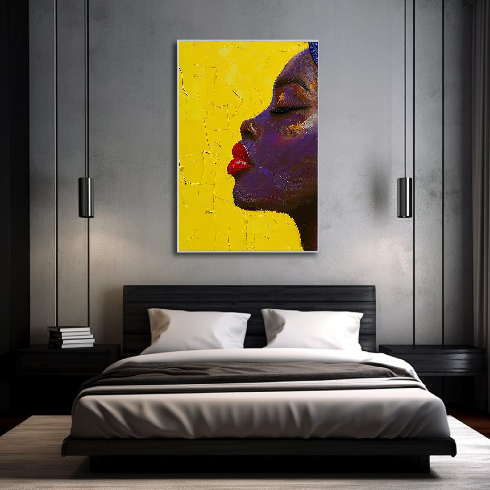 Tablou Canvas - Portret Femeie Africană