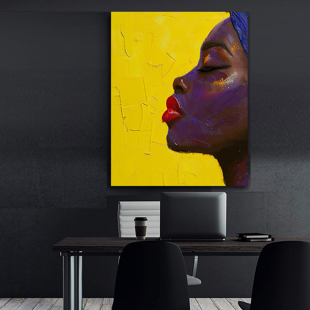 Tablou Canvas - Portret Femeie Africană