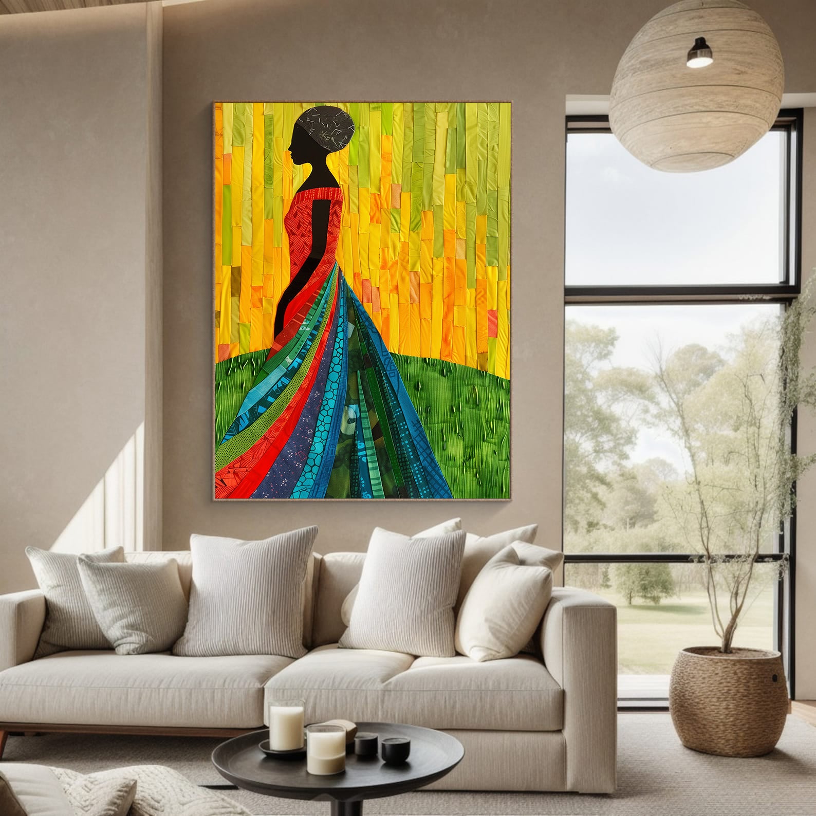 Tablou Canvas - African Woman