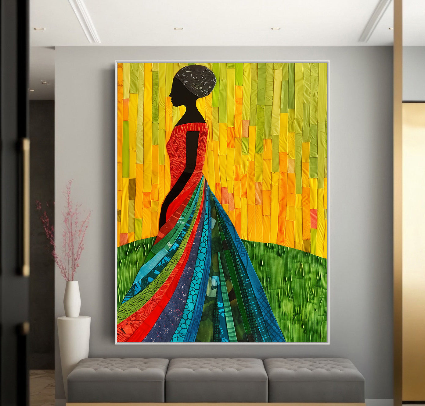 Tablou Canvas - African Woman