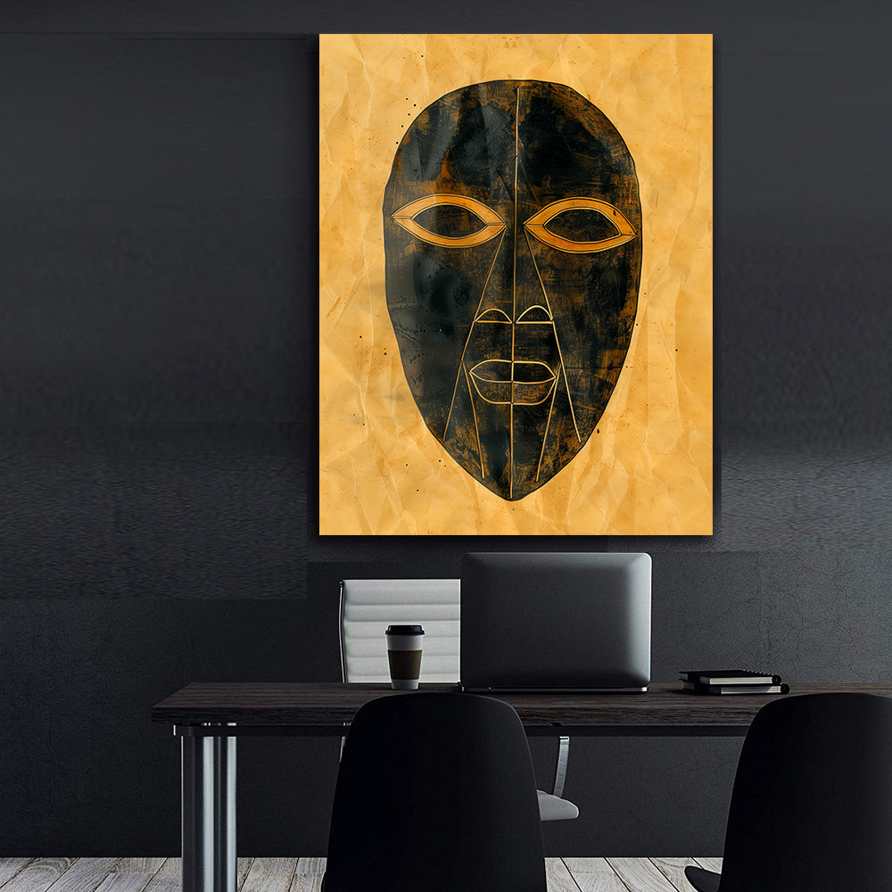 Leinwandbild - Brennende Kerze