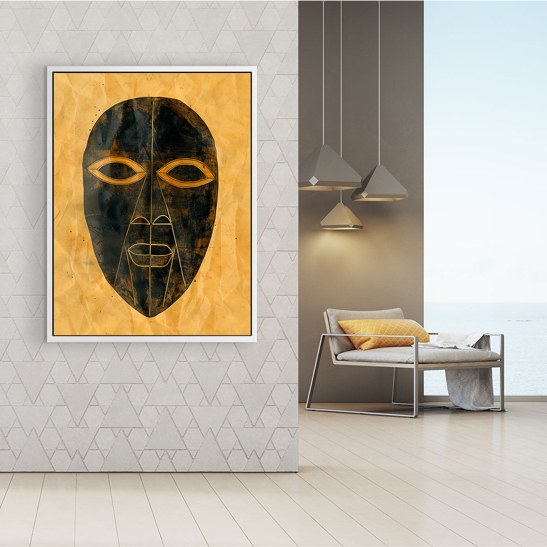 Leinwandbild - Brennende Kerze