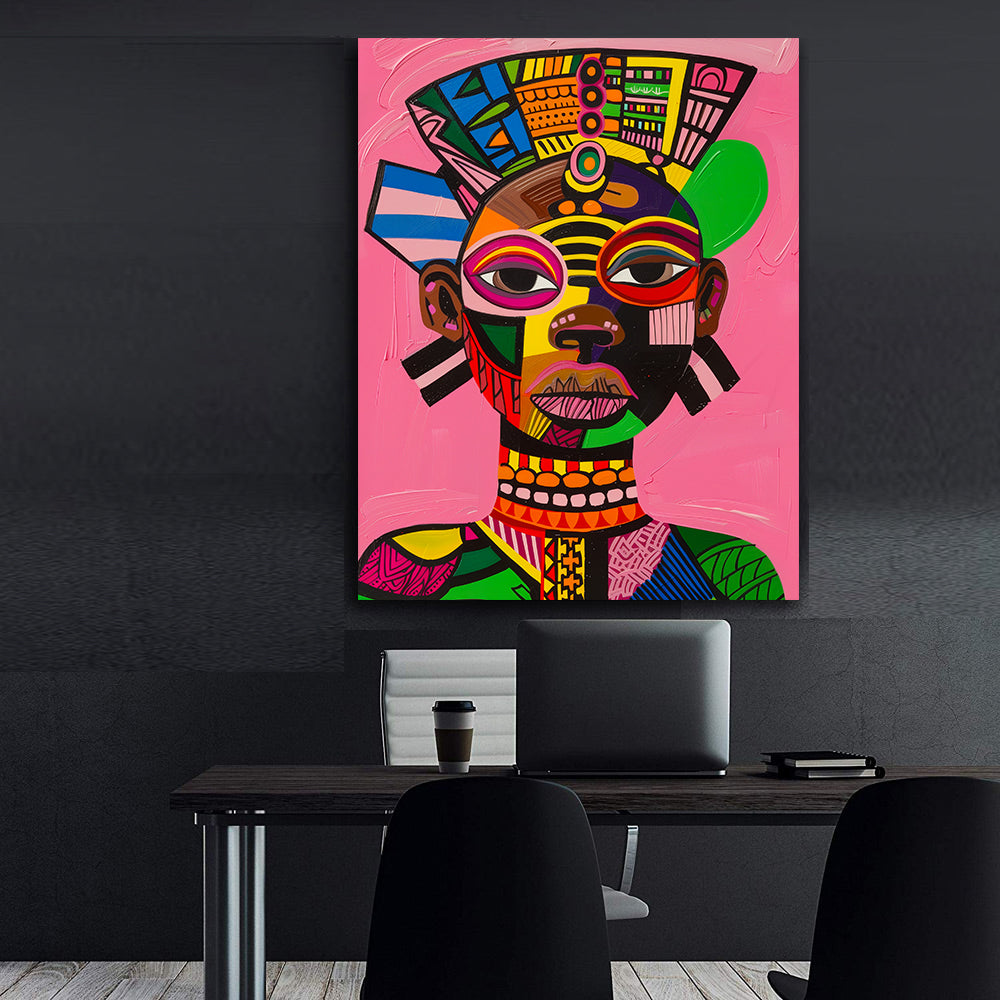 Leinwandbild - Brennende Kerze