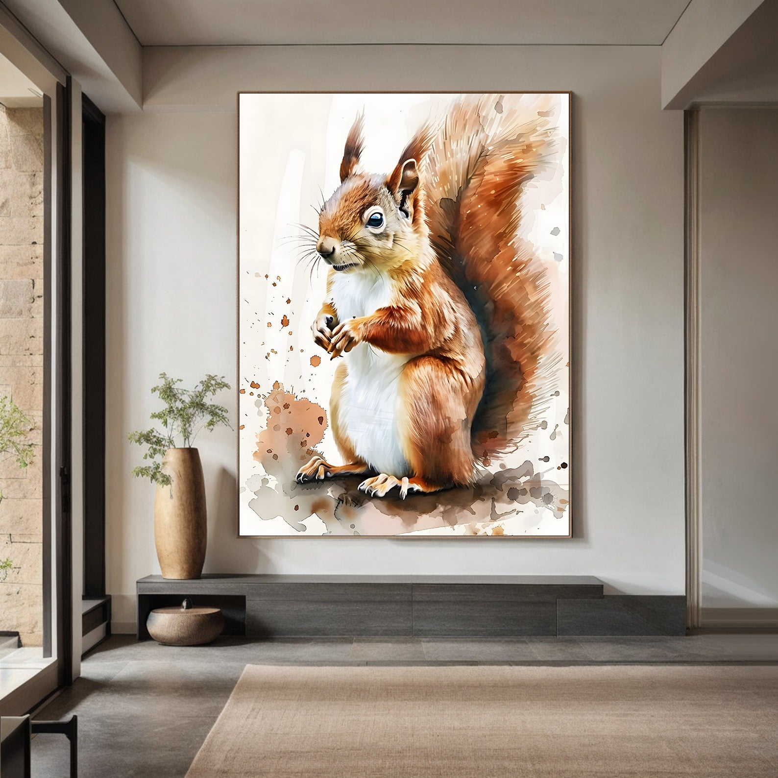 Tablou Canvas - Veveriță Roșcată