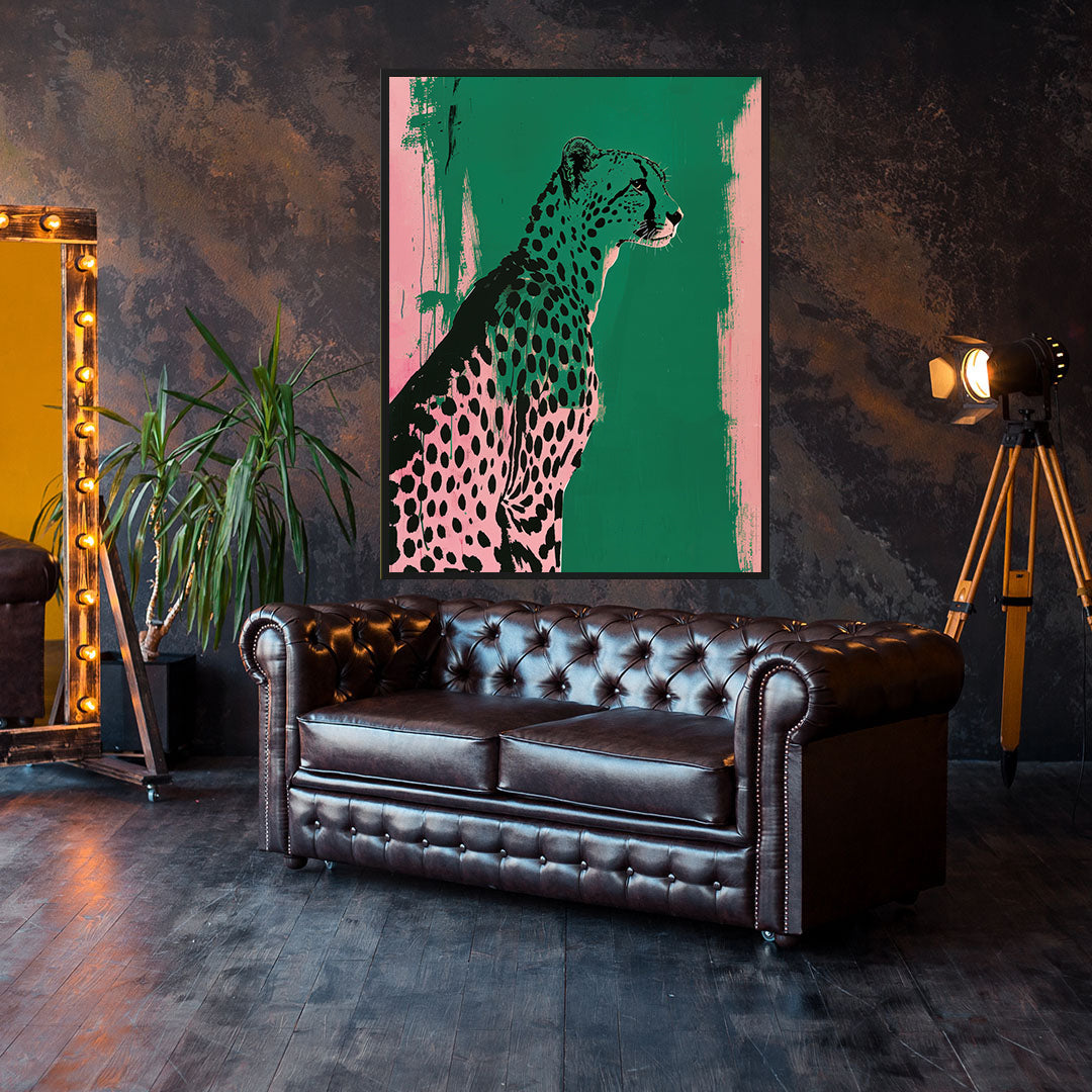 Leinwandbild - Brennende Kerze