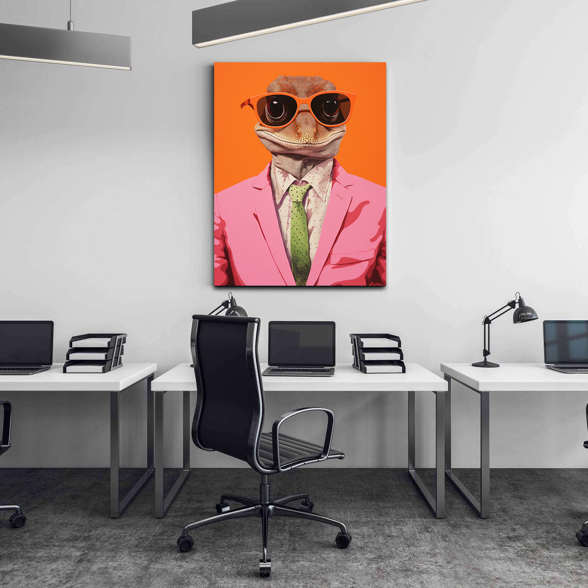 Leinwandbild - Brennende Kerze