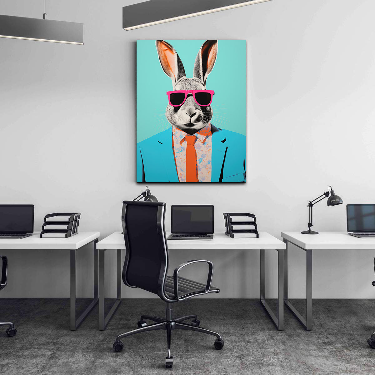 Leinwandbild - Brennende Kerze