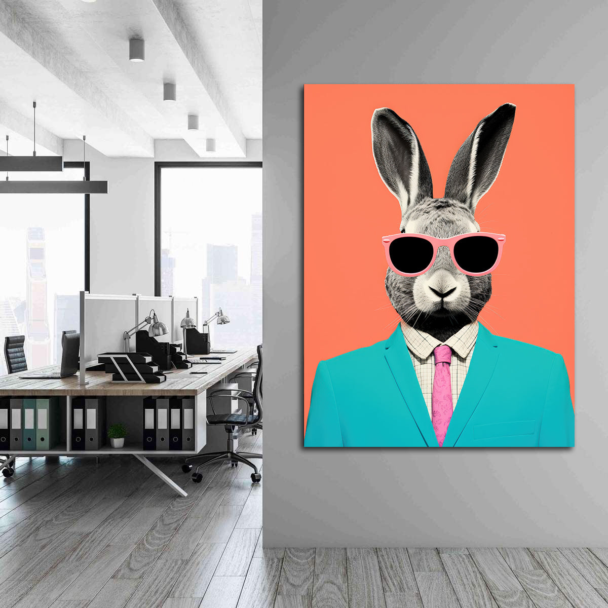 Leinwandbild - Brennende Kerze