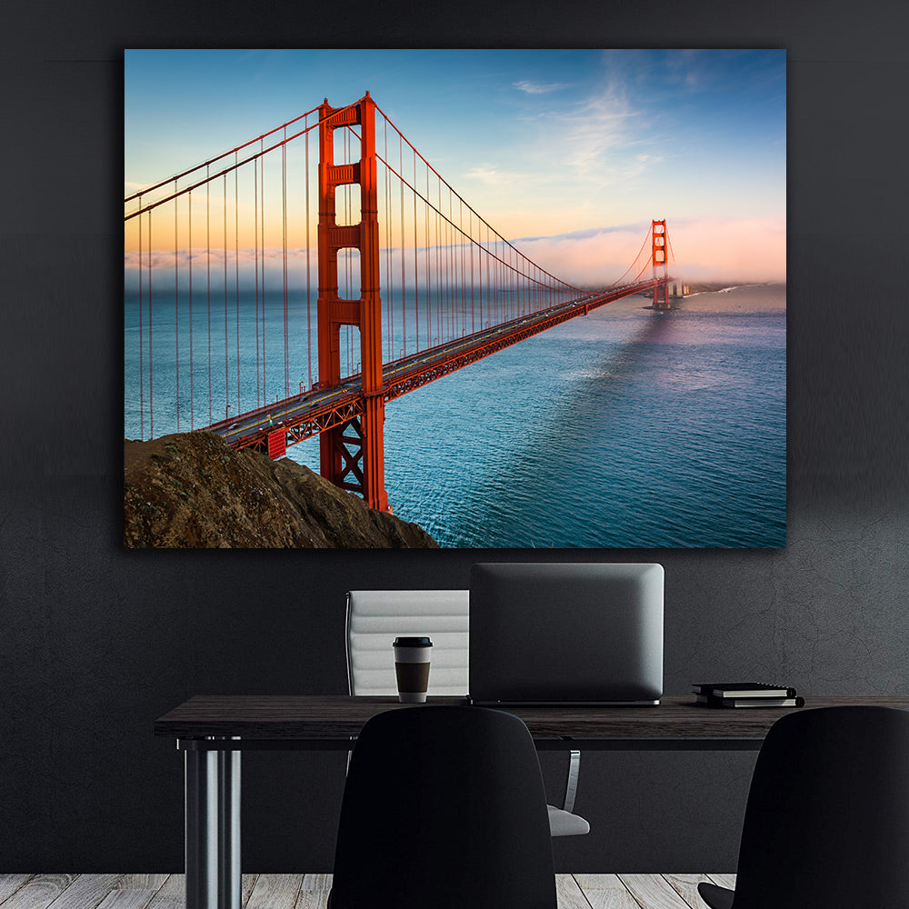 Leinwandgemälde - Golden Gate Bridge