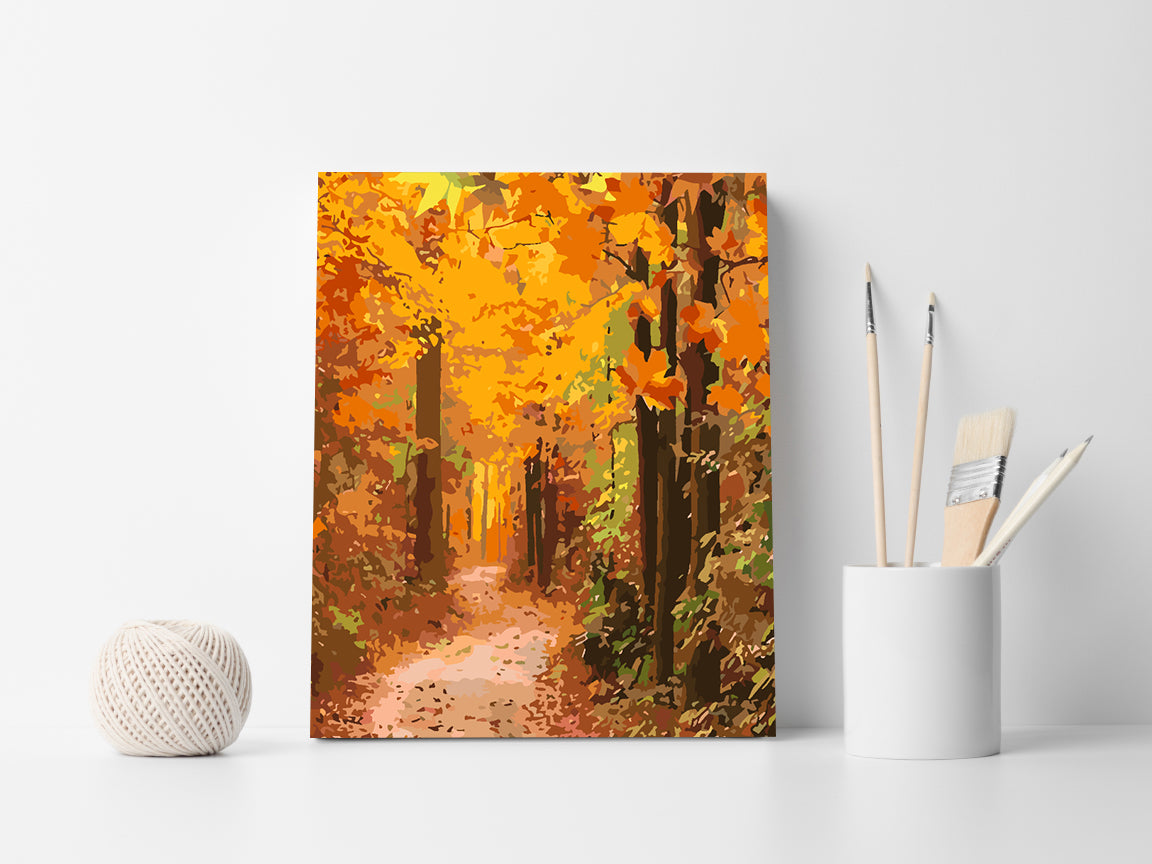 Malen nach Zahlen - Herbstlandschaft 3781