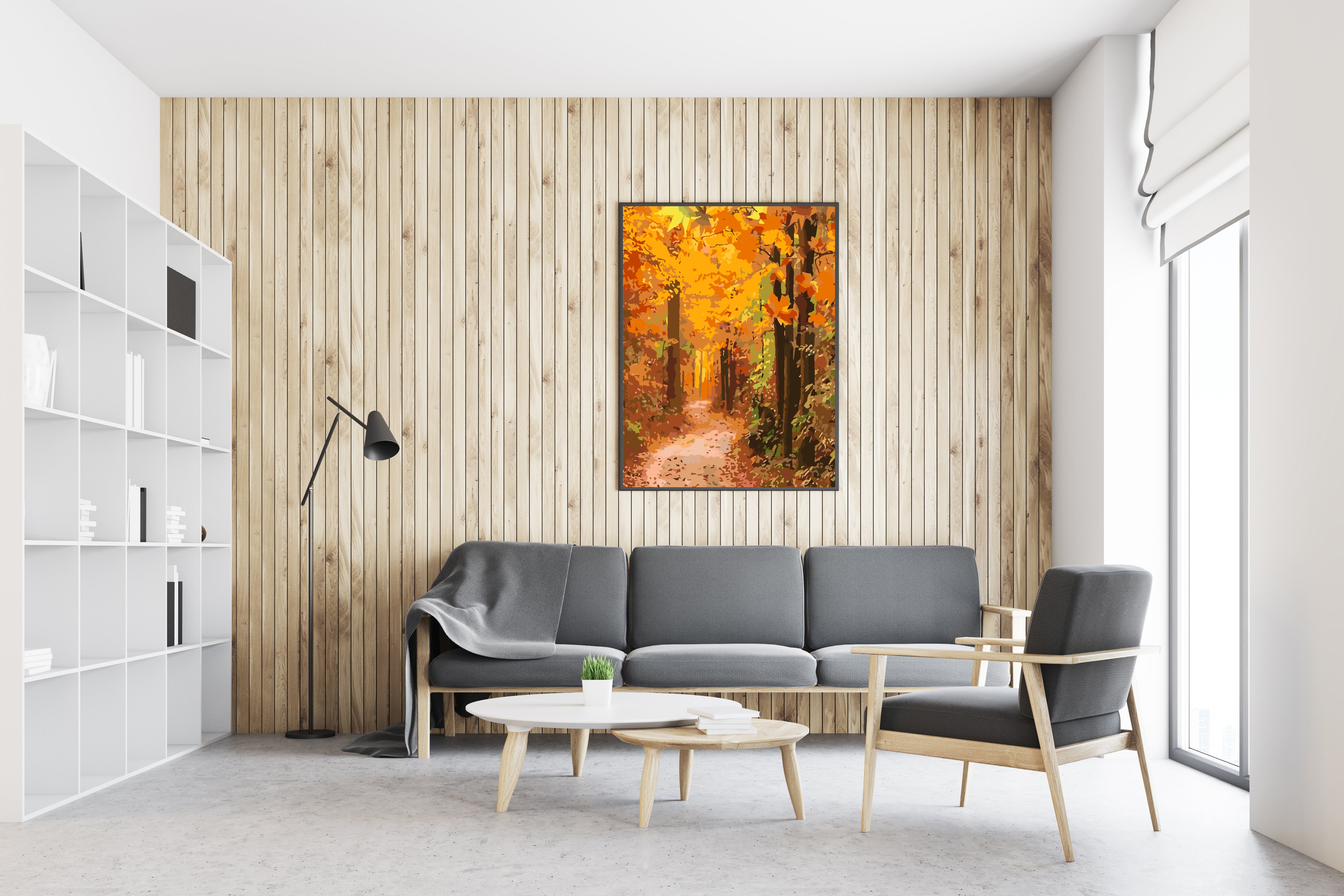 Malen nach Zahlen - Herbstlandschaft 3781