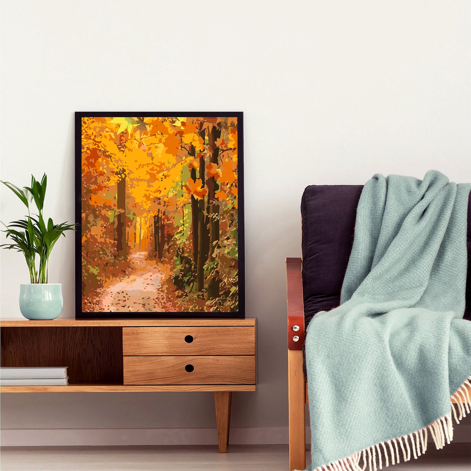 Malen nach Zahlen - Herbstlandschaft 3781