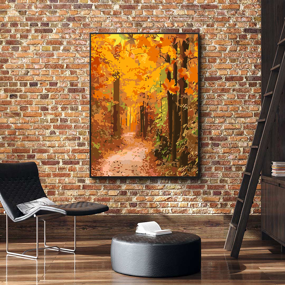 Malen nach Zahlen - Herbstlandschaft 3781