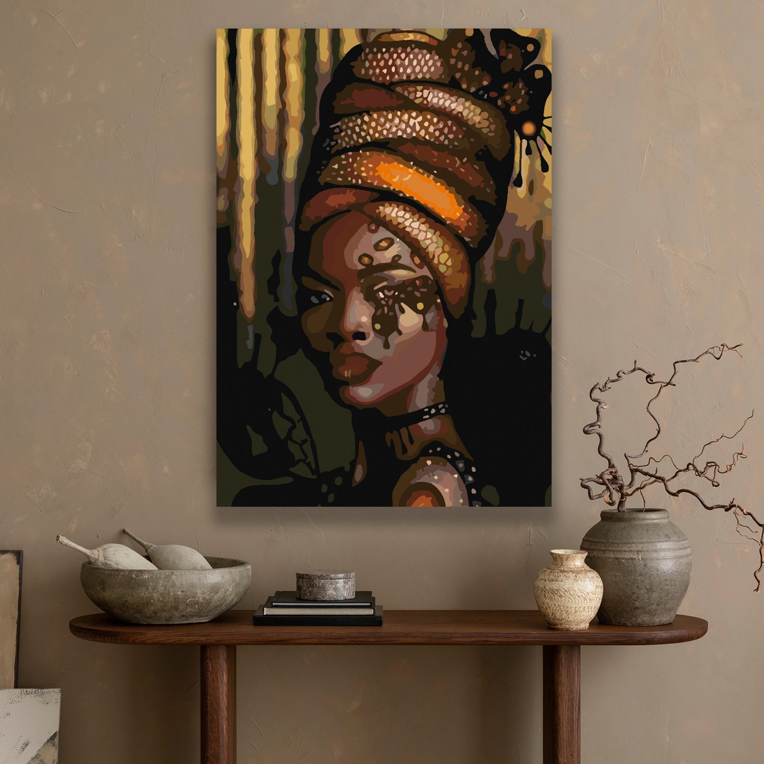 Malen nach Zahlen - Mädchenporträt 4113