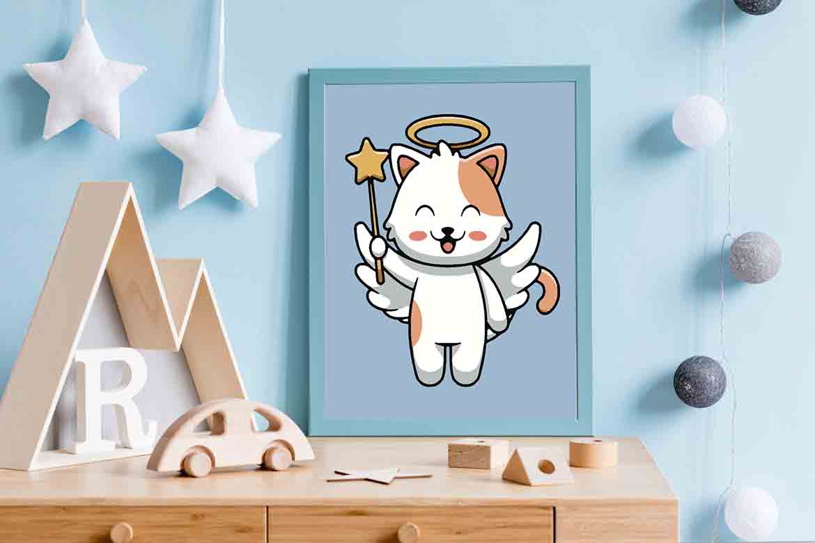 Malen nach Zahlen - Magisches Kätzchen 4127