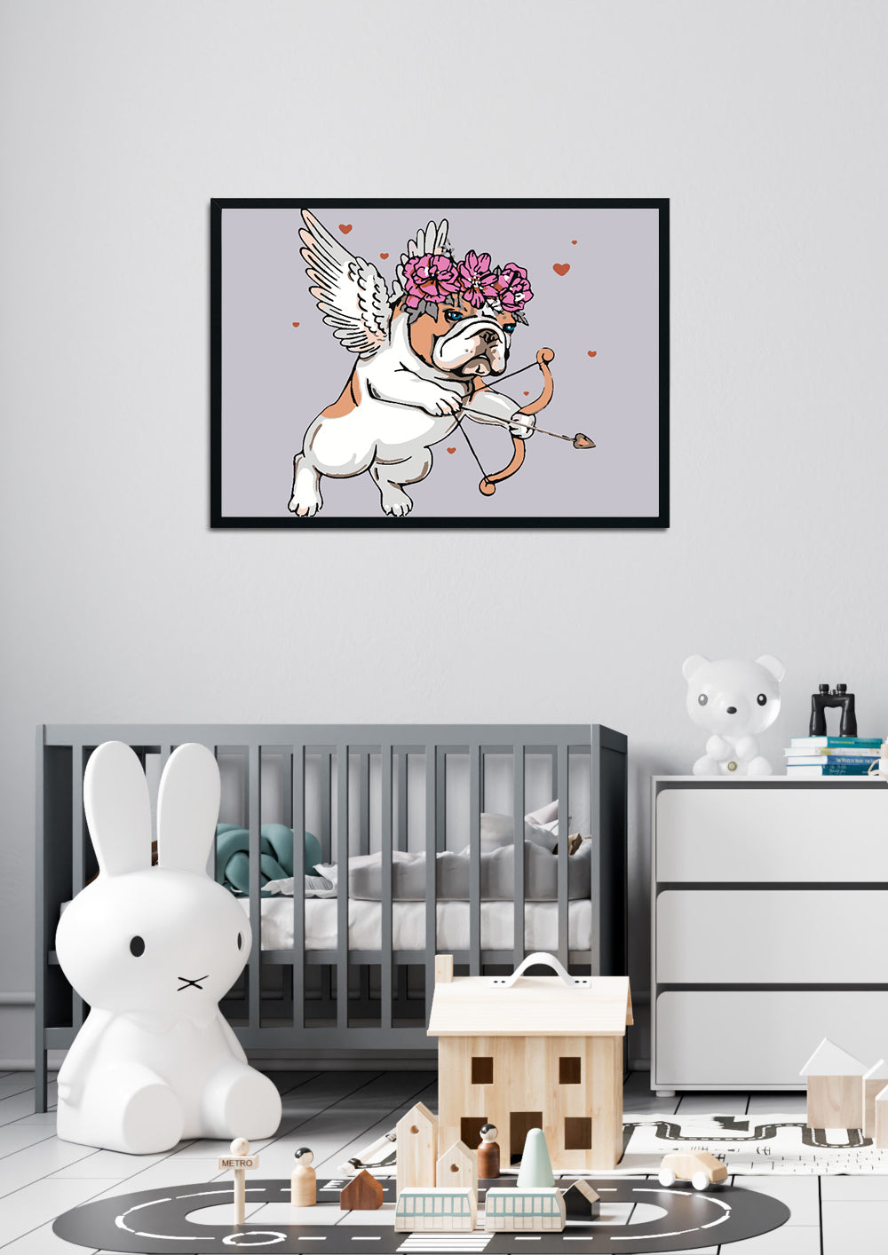 Malen nach Zahlen - Amor der Hund 4128