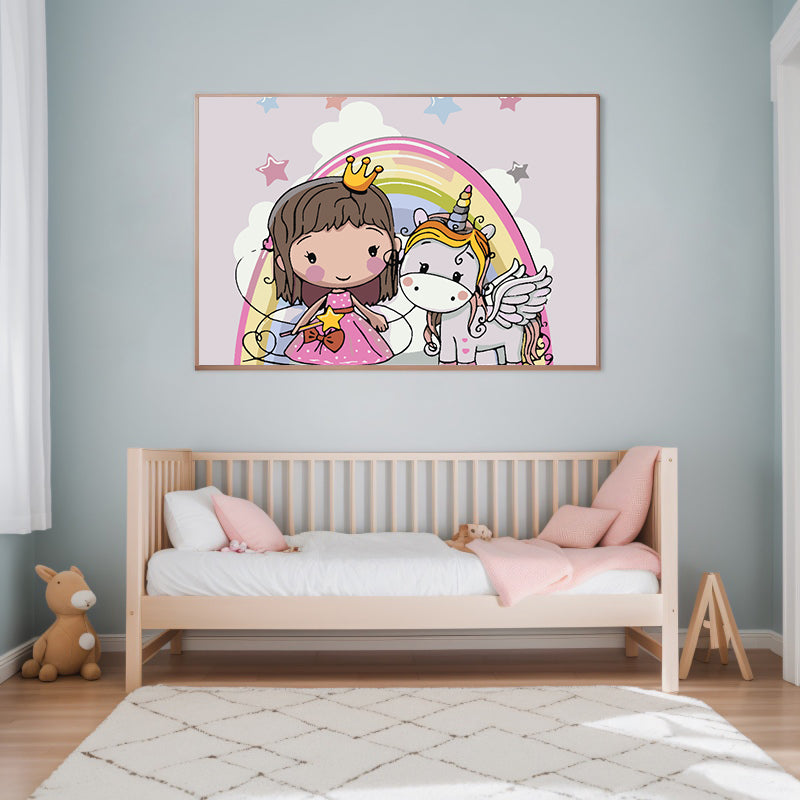 Malen nach Zahlen - Kleine Prinzessin mit dem Einhorn 4132