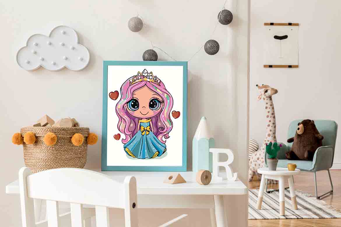 Malen nach Zahlen - Kleine Prinzessin 4133