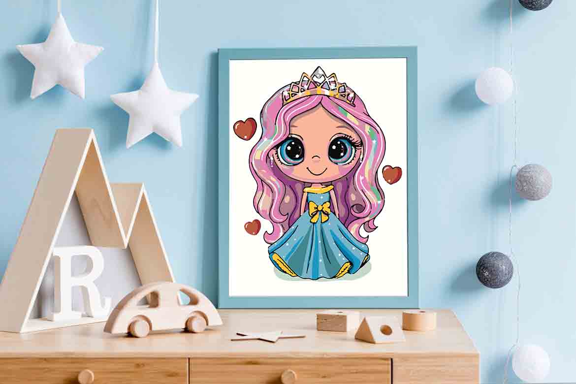 Malen nach Zahlen - Kleine Prinzessin 4133